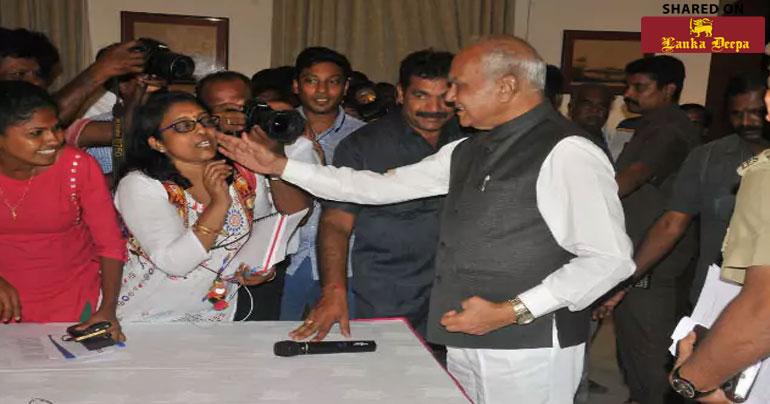 After pat on cheek sparks outrage, Tamil Nadu Governor apologizes