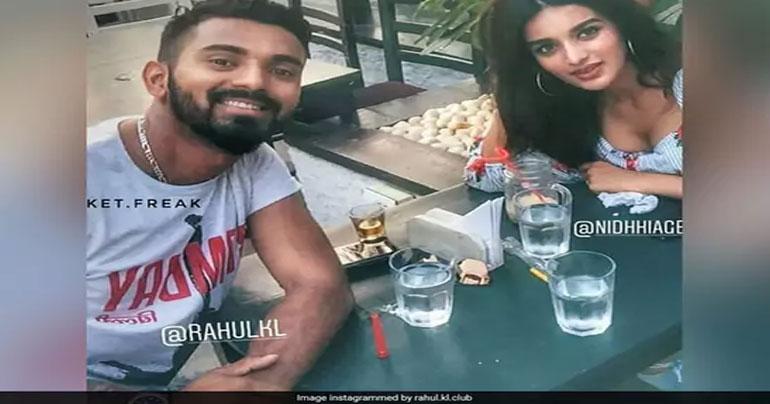 KL Rahul Clears The Air On His Relationship With Bollywood Actress Nidhhi Agerwal