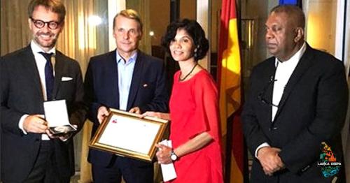Minister Praises Sri Lankan Human Rights Activist On Receiving Franco-German Human Rights Award 