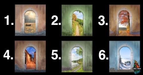 PICK A DOOR AND SEE WHAT IT REVEALS ABOUT YOUR FUTURE