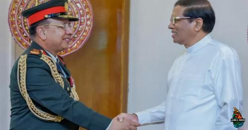 Nepal Army Chief calls on President Sirisena