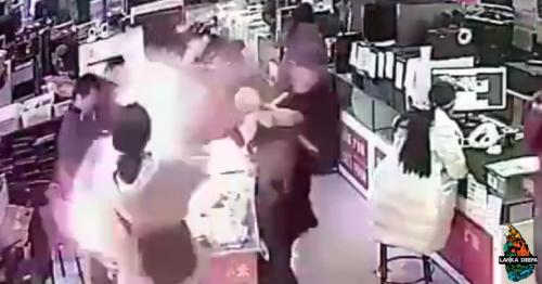 Smartphone battery explodes in Chinese man's face after he bites it