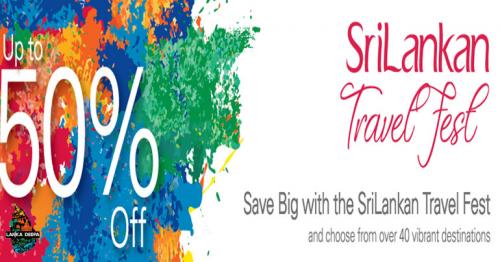 SriLankan Travel Fest - Get up to 50% off!