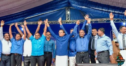 The President joins several rallies in Ampara and Batticaloa.