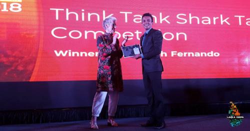Dhananath Fernando wins US$ 10,000 for Sri Lanka in Think Tank Shark Tank in Asia