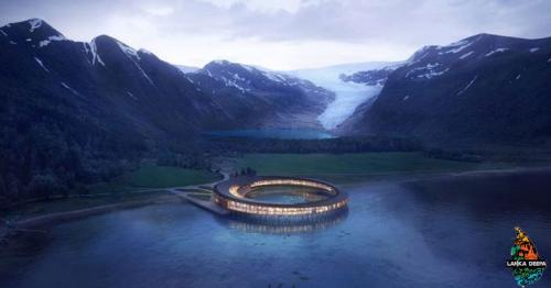 This stunning Arctic hotel will produce more energy than it consumes