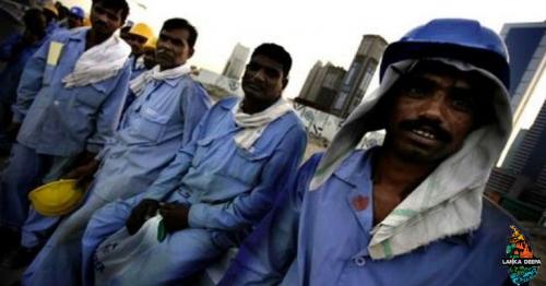 Nearly 4,000 Sri Lankan migrant workers return home from Kuwait